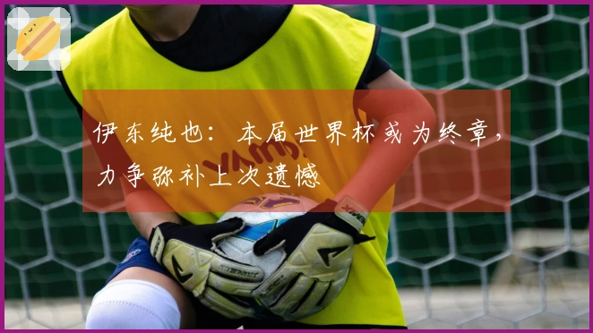 伊东纯也：本届世界杯或为终章，力争弥补上次遗憾